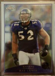 Ray Lewis #TC109 Football Cards 2009 Topps Chrome