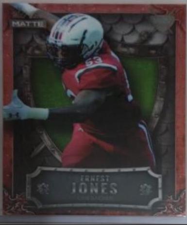 Ernest Jones #MWW-26 Football Cards 2021 Wild Card Matte Weekend Warriors
