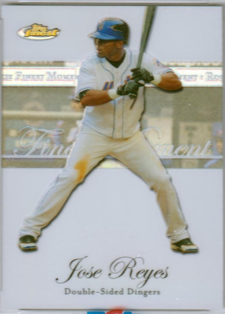 Jose Reyes #RFMJR 2007 Finest Rookie Moments Baseball