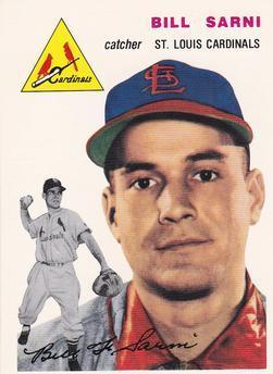 Bill Sarni #194 Baseball Cards 1994 Topps Archives 1954 Reprint