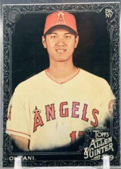 Shohei Ohtani #5 Baseball Cards 2019 Topps Allen & Ginter X