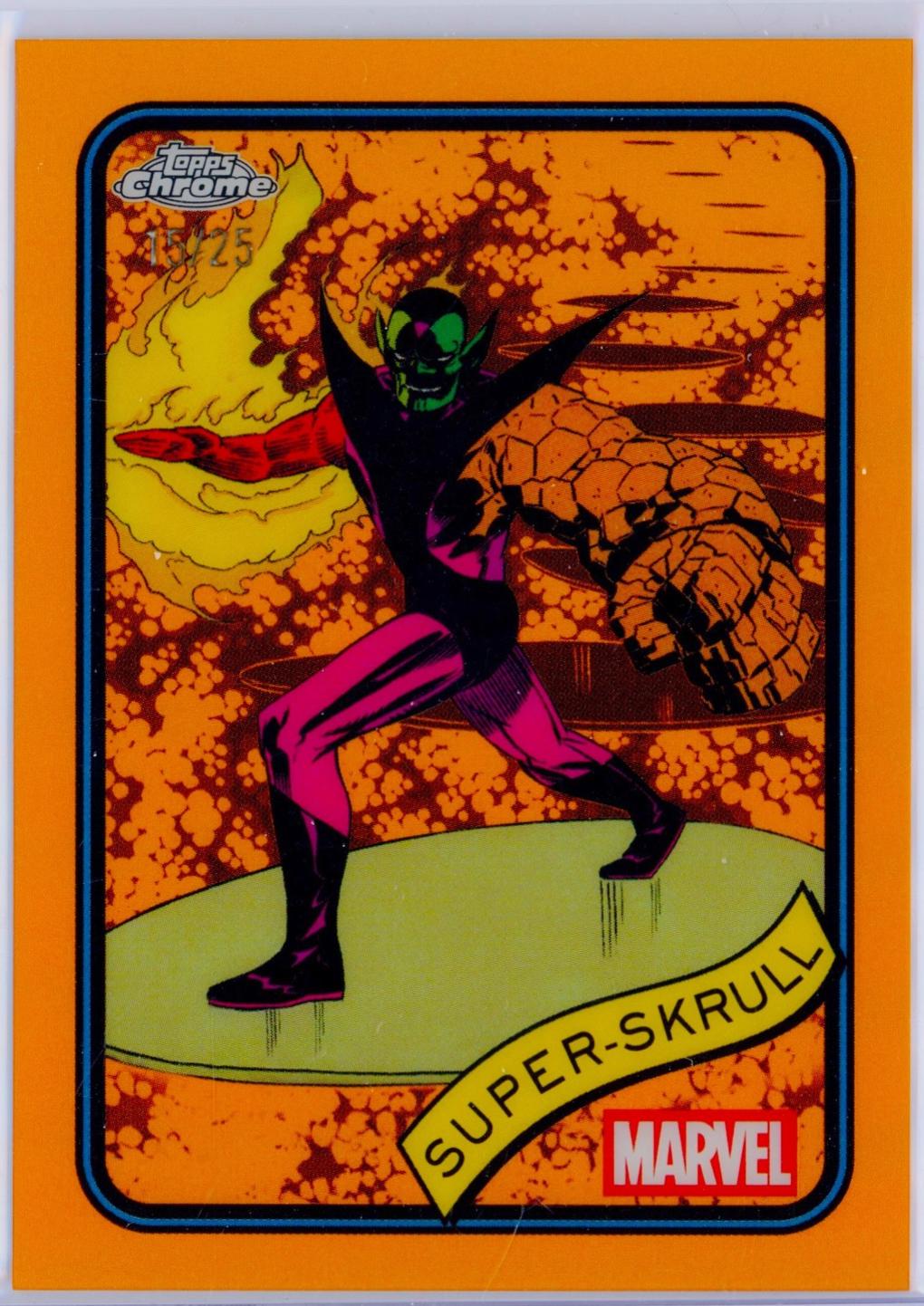 Super-Skrull Orange Refractor