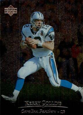 Kerry Collins #4 Football Cards 1996 Upper Deck Silver