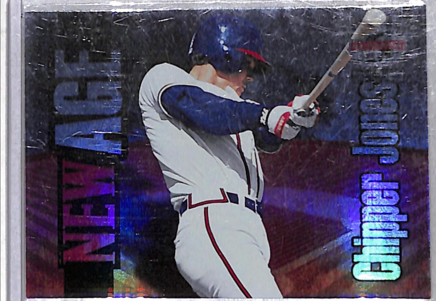 Chipper Jones #NA11 Baseball Cards 1995 Summit New Age