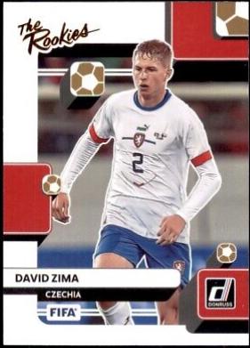 David Zima #2 Soccer Cards 2022 Panini Donruss The Rookies