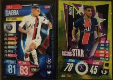 Colin Dagba #315 Soccer Cards 2021 Topps Living UEFA Champions League