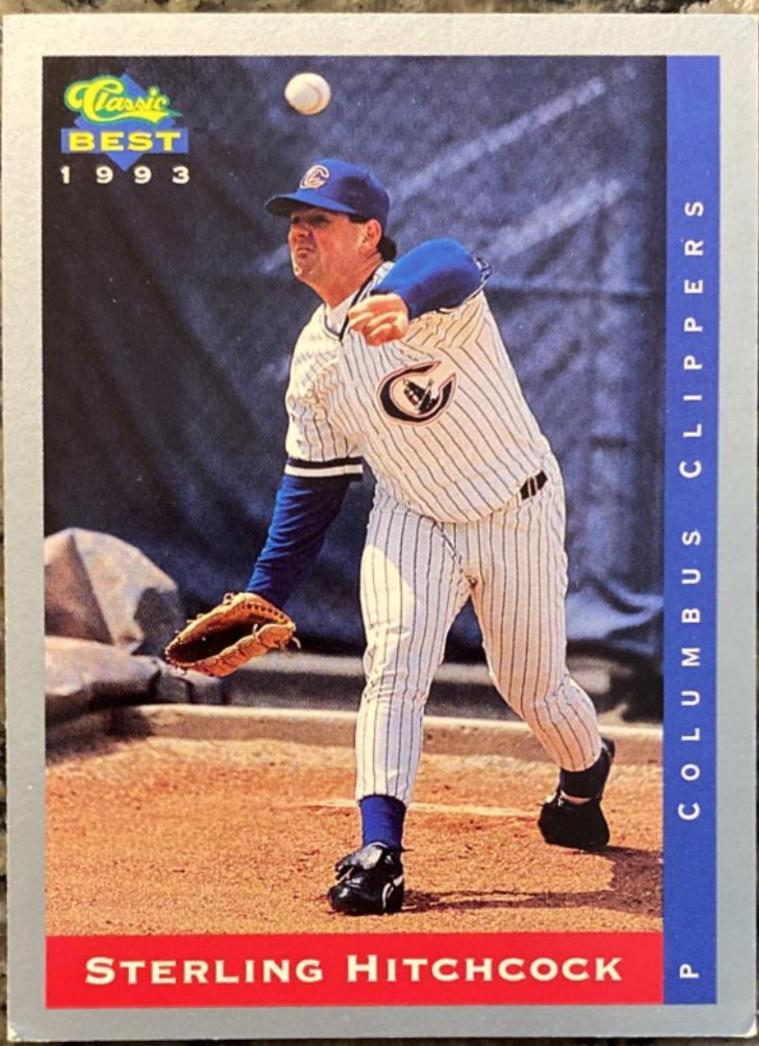 Sterling Hitchcock #74 Baseball Cards 1993 Classic Best