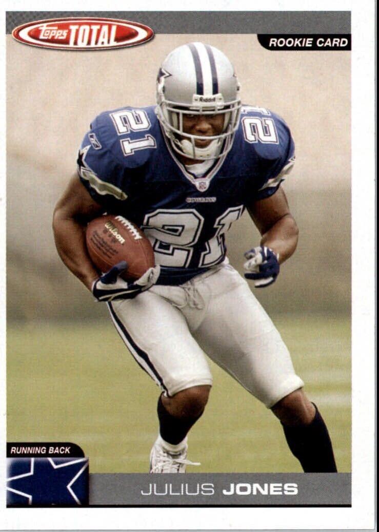 Julius Jones #393 2004 Topps Total Football