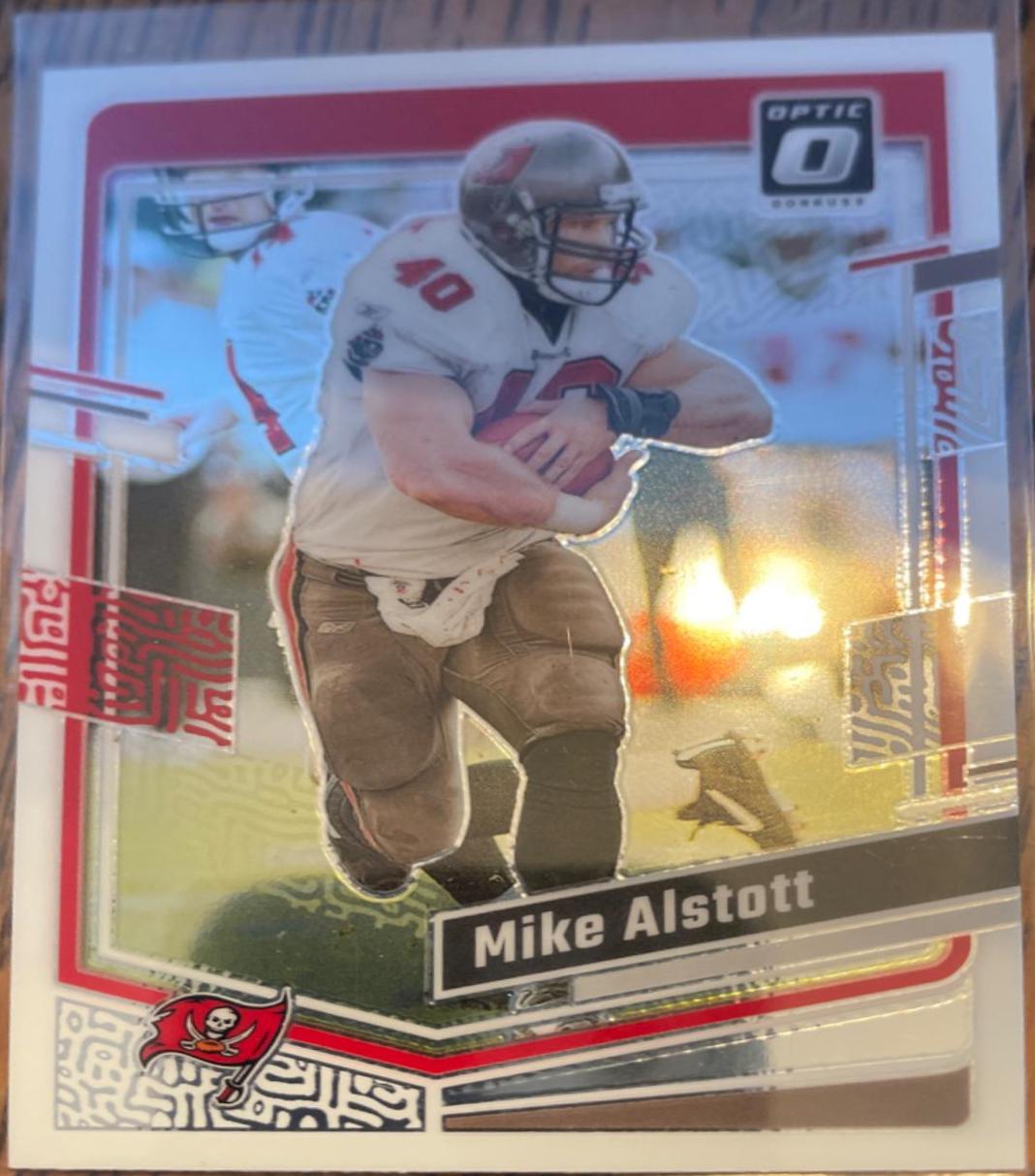Mike Alstott #185 Football Cards 2023 Panini Donruss Optic