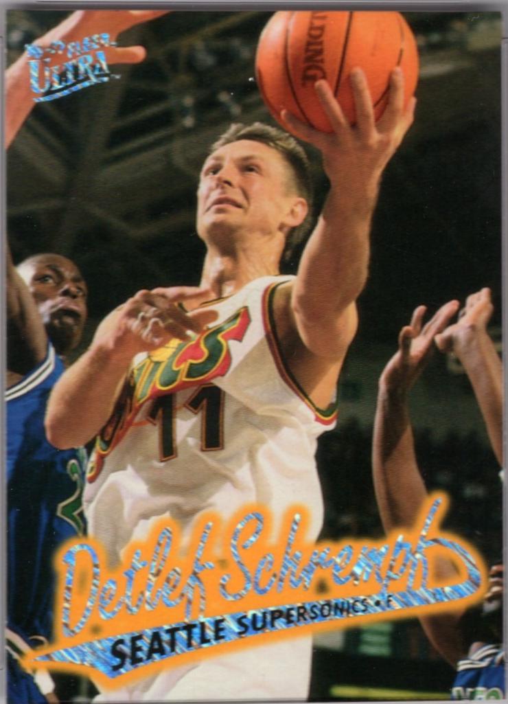 Detlef Schrempf #P106 Basketball Cards 1996 Ultra Platinum Medallion