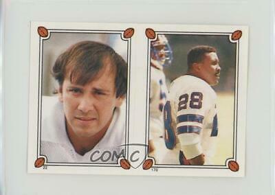 Frank Garcia, Greg Bell Football Cards 1987 Topps Stickers