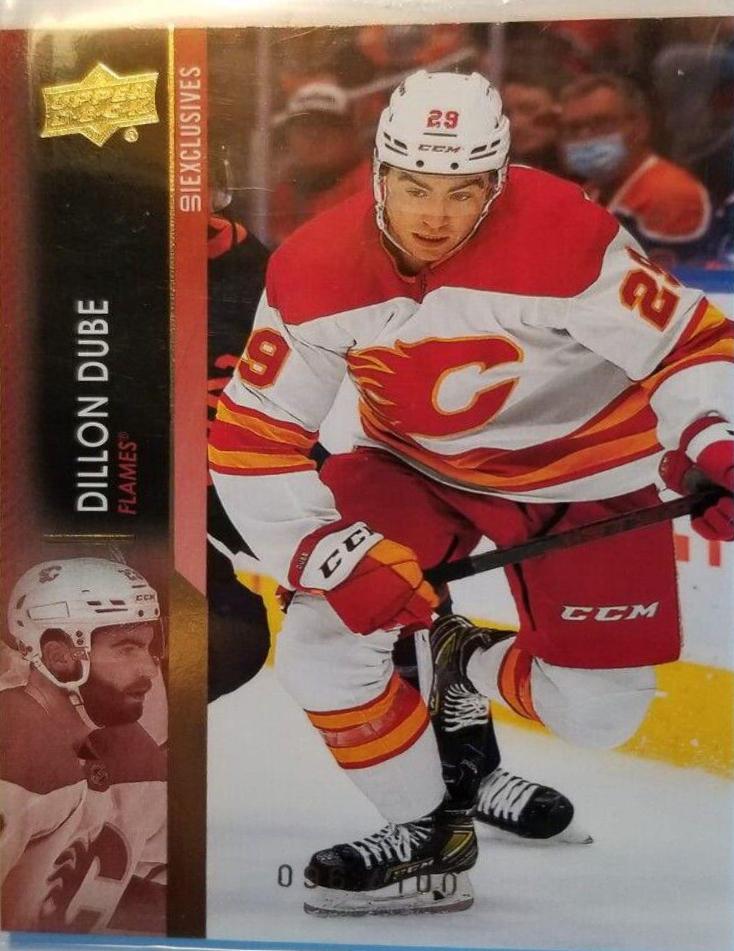 Dillon Dube #276 Hockey Cards 2021 Upper Deck