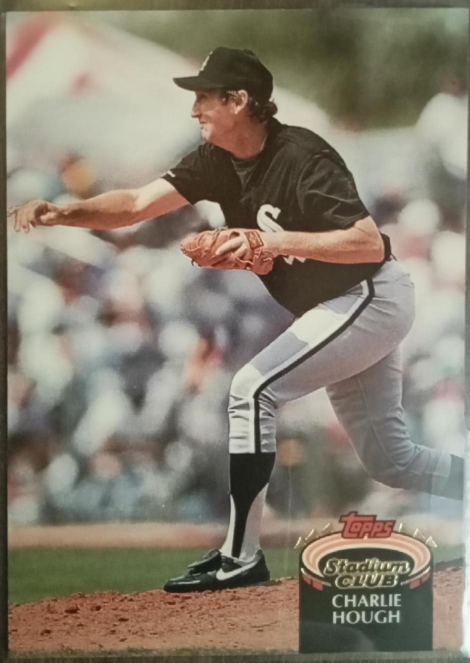Charlie Hough #894 Baseball Cards 1992 Stadium Club