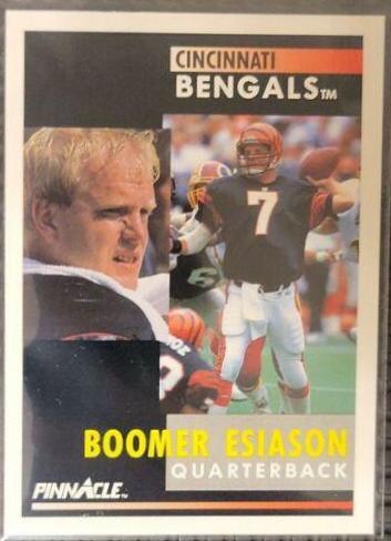 Boomer Esiason #152 1991 Pinnacle Football