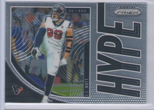 J.J. Watt #H-JW Football Cards 2019 Panini Prizm Hype