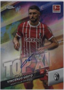 Vincenzo Grifo #XIA-VG 2022 Topps Chrome Bundesliga Top Xi Soccer