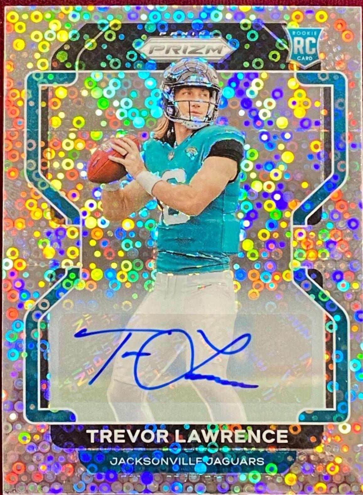Trevor Lawrence #331 2021 Panini Prizm No Huddle Football