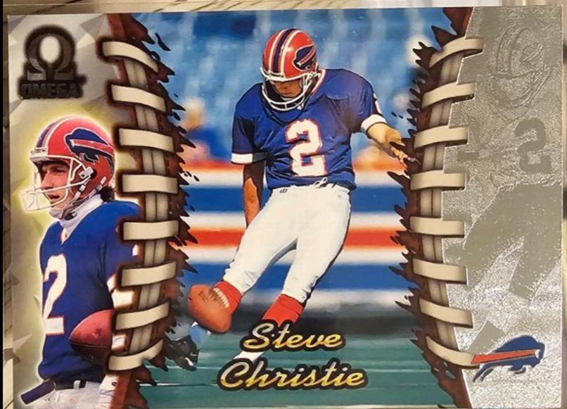 Steve Christie #23 Football Cards 1998 Pacific Omega