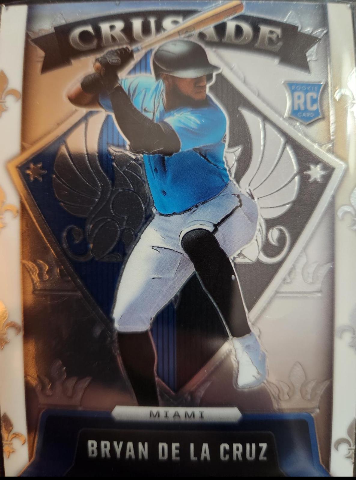 Bryan De La Cruz #9 Baseball Cards 2022 Panini Chronicles Crusade