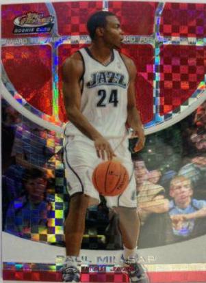 Paul Millsap #169 Basketball Cards 2005 Finest