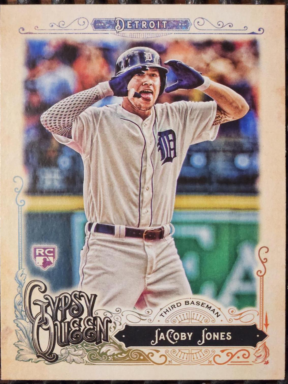 JaCoby Jones #29 Baseball Cards 2017 Topps Gypsy Queen