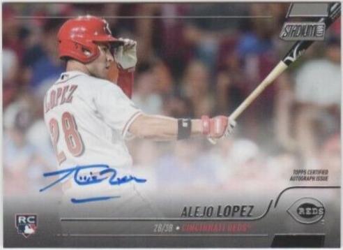Alejo Lopez #SCBA-AL Baseball Cards 2022 Stadium Club Autographs