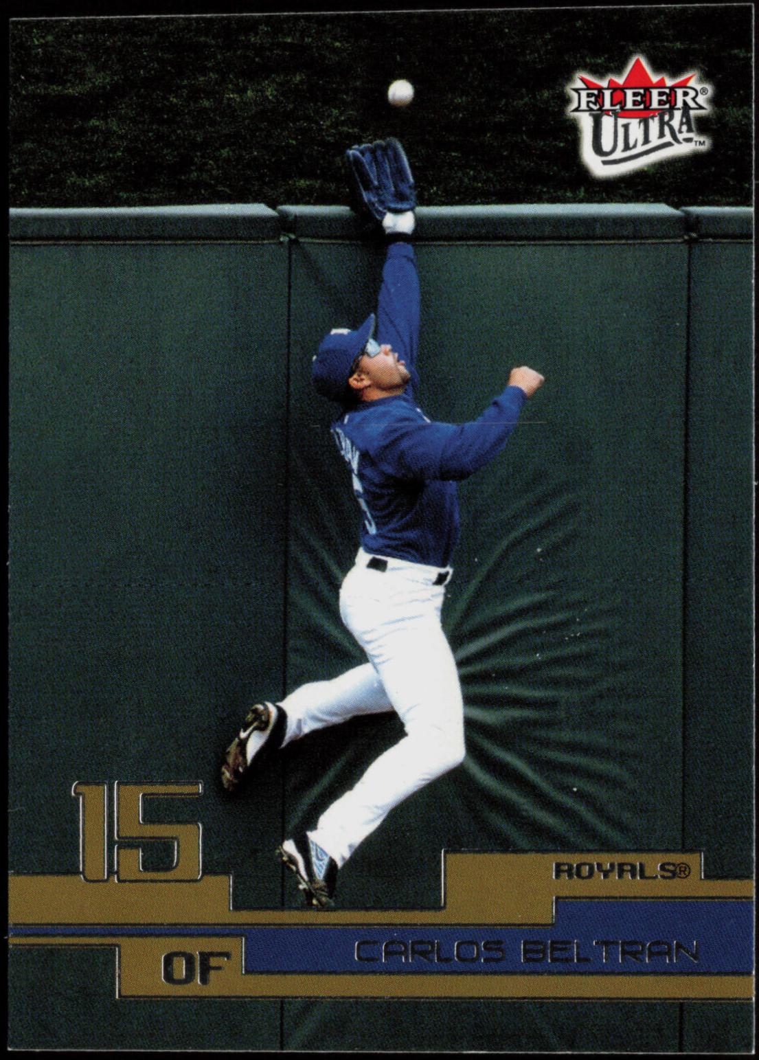 Carlos Beltran #19 Baseball Cards 2003 Ultra