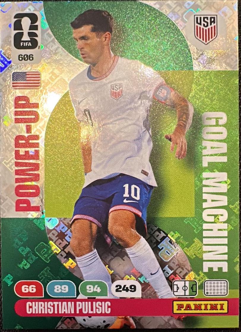Christian Pulisic #606 2026 Panini Adrenalyn XL FIFA World Cup