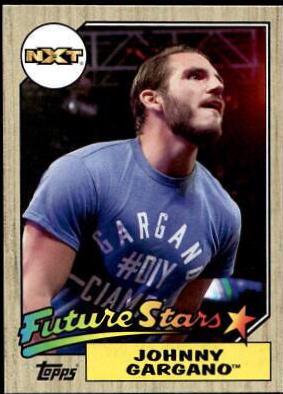 Johnny Gargano #6 Wrestling Cards 2017 Topps WWE Heritage