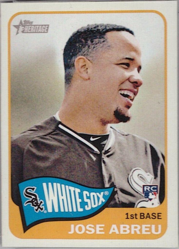 Jose Abreu #H600 Baseball Cards 2014 Topps Heritage