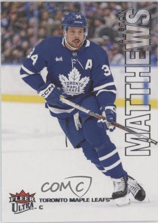 Auston Matthews #3 2022-23 Fleer Ultra Hockey