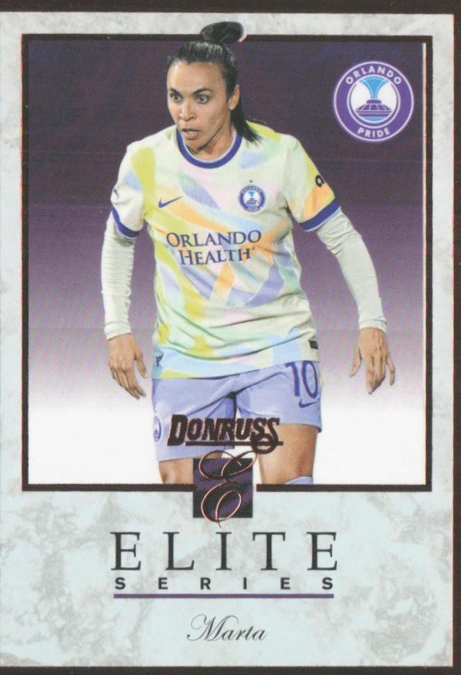 Marta #19 2026 Panini Donruss Nwsl Elite Series Soccer