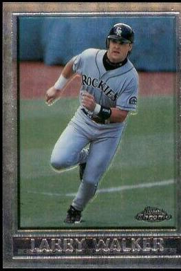 Larry Walker #2 Baseball Cards 1998 Topps Chrome