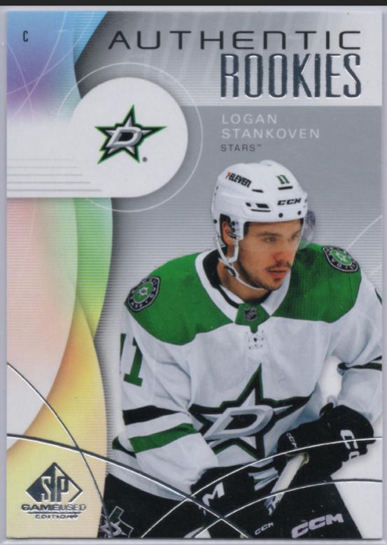 Logan Stankoven #213 Hockey Cards 2024 SP Game Used