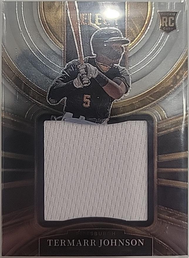 Termarr Johnson #PJS-TJ 2023 Panini Select Baseball Rookie Jumbo Swatch