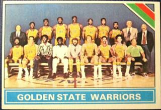 Golden State Warriors Checklist
