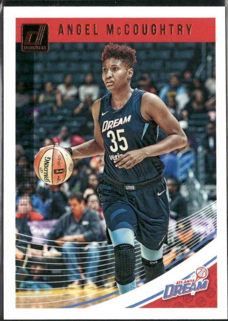 Angel McCoughtry #1 Basketball Cards 2019 Panini Donruss WNBA