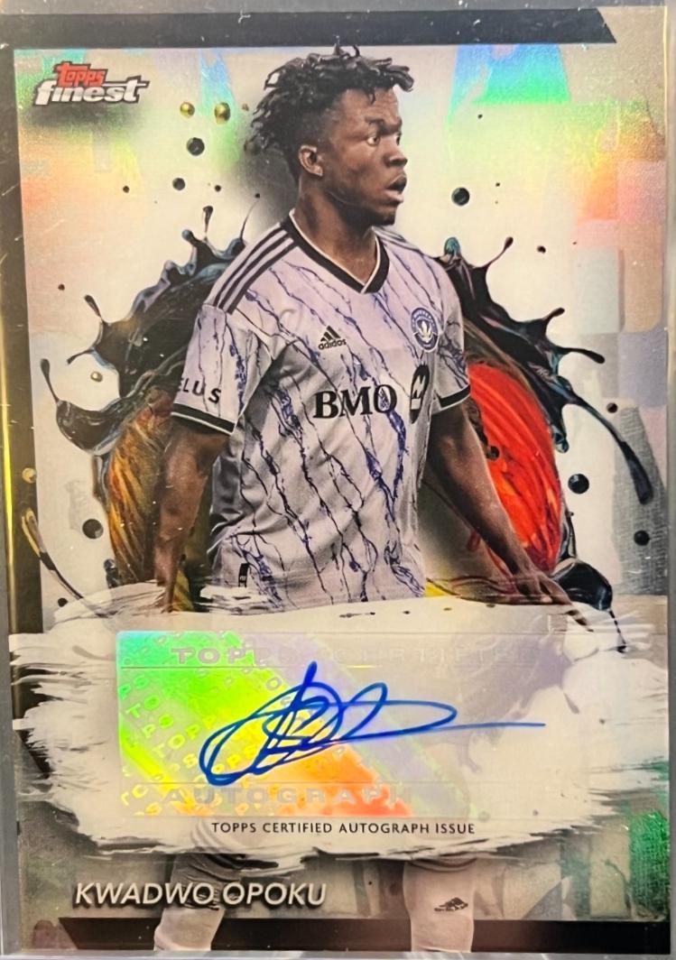 Kwadwo Opoku #BA-KO 2024 Topps Finest MLS Autograph