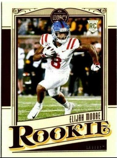 Elijah Moore #162 Football Cards 2021 Panini Legacy