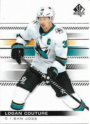 Logan Couture #4 Hockey Cards 2019 SP Authentic