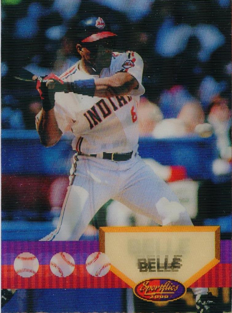 Albert Belle #10 Baseball Cards 1994 Sportflics 2000