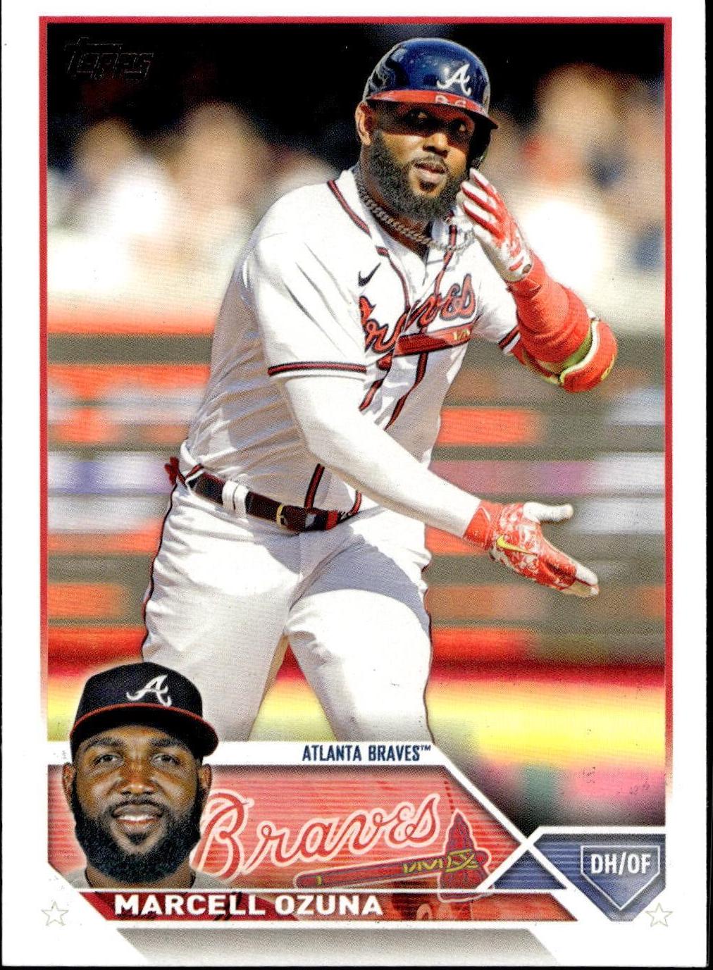 Marcell Ozuna #125 Baseball Cards 2023 Topps