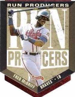 Fred McGriff #RP11 Baseball Cards 1996 Upper Deck Run Producers