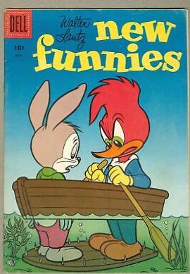 New Funnies #257 (1958) Comic Books New Funnies
