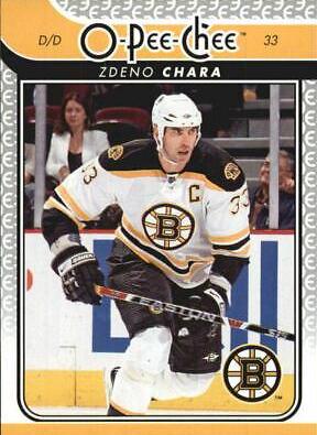 Zdeno Chara #2 Hockey Cards 2009 O Pee Chee