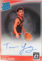 Trae Young [Autograph] #198 Prices | 2018 Panini Donruss Optic
