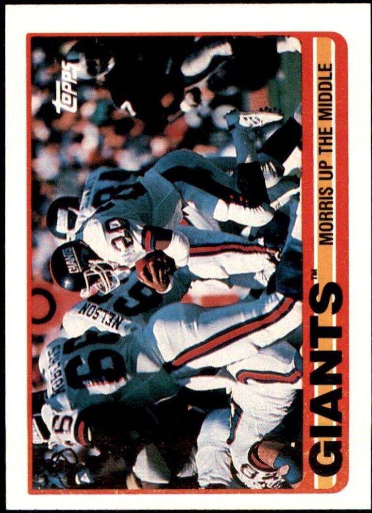 Giants Team Leaders #165 1989 Topps Football