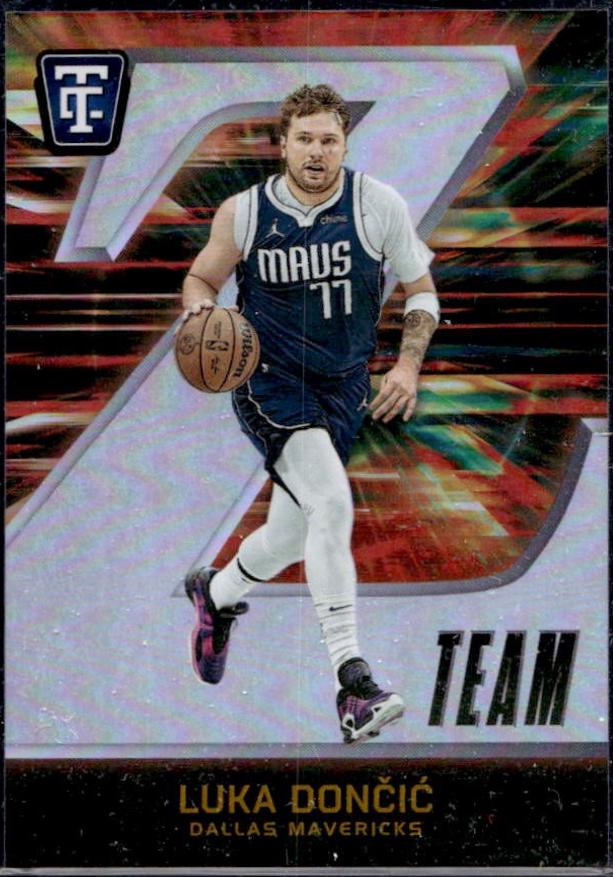 Luka Doncic #6 Basketball Cards 2024 Panini Totally Certified Z Team Mirror