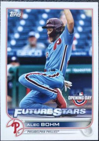 Alec Bohm #97 Baseball Cards 2022 Topps Opening Day