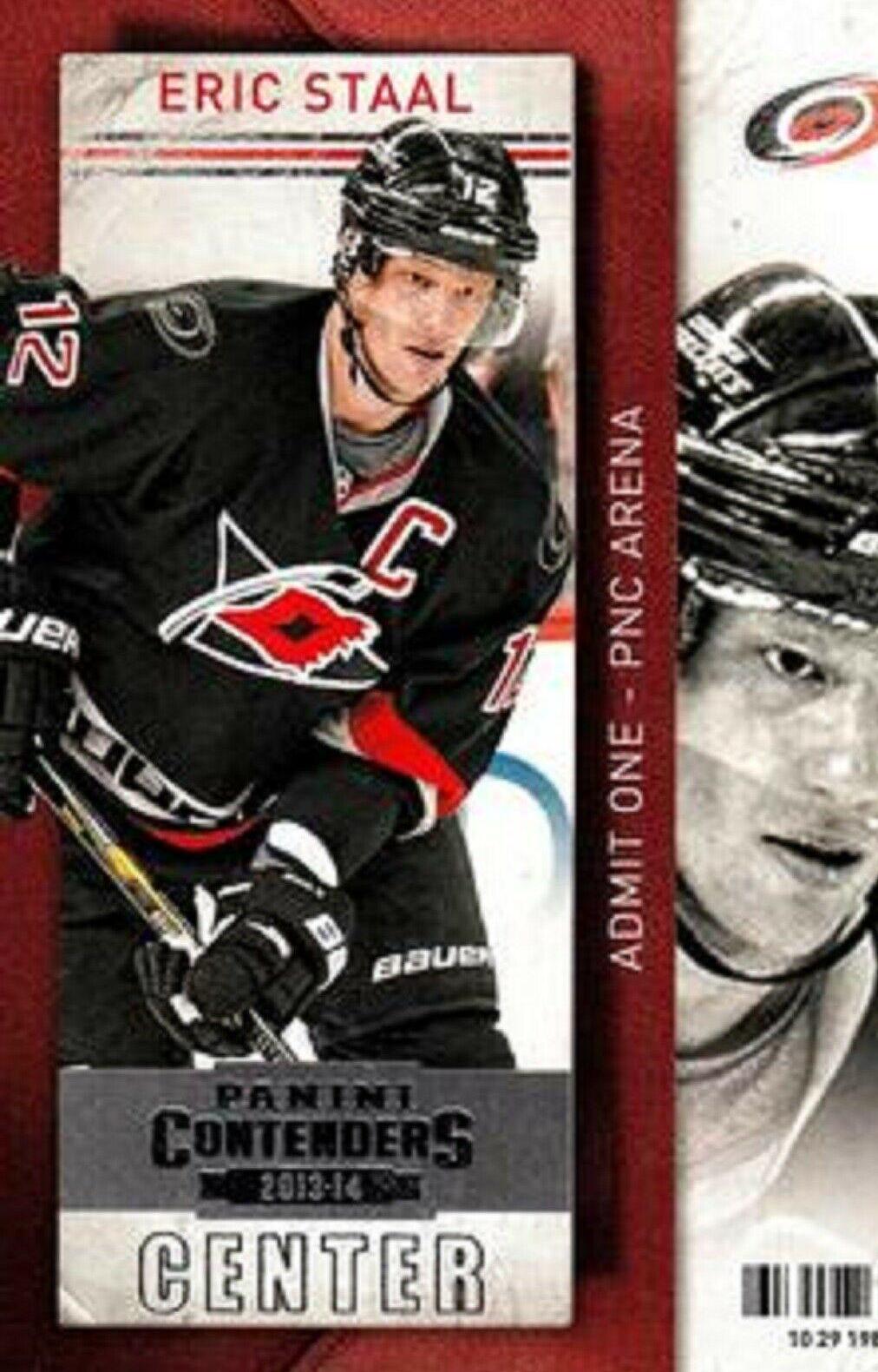 Eric Staal #80 Hockey Cards 2013 Panini Contenders